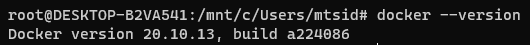 Docker Version