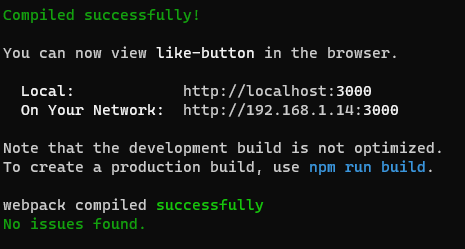 Compiled Successfully!